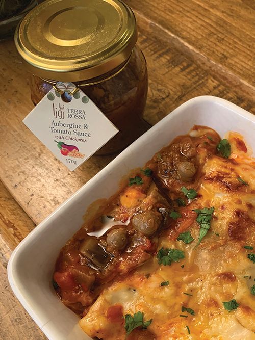 Aubergine & Tomato Relish with ChickPeas